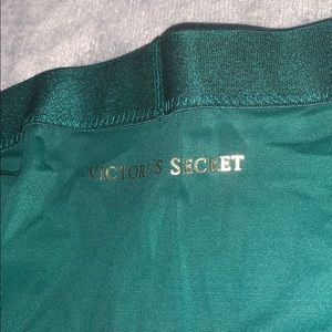 High Waisted Emerald Green Panties with cutouts